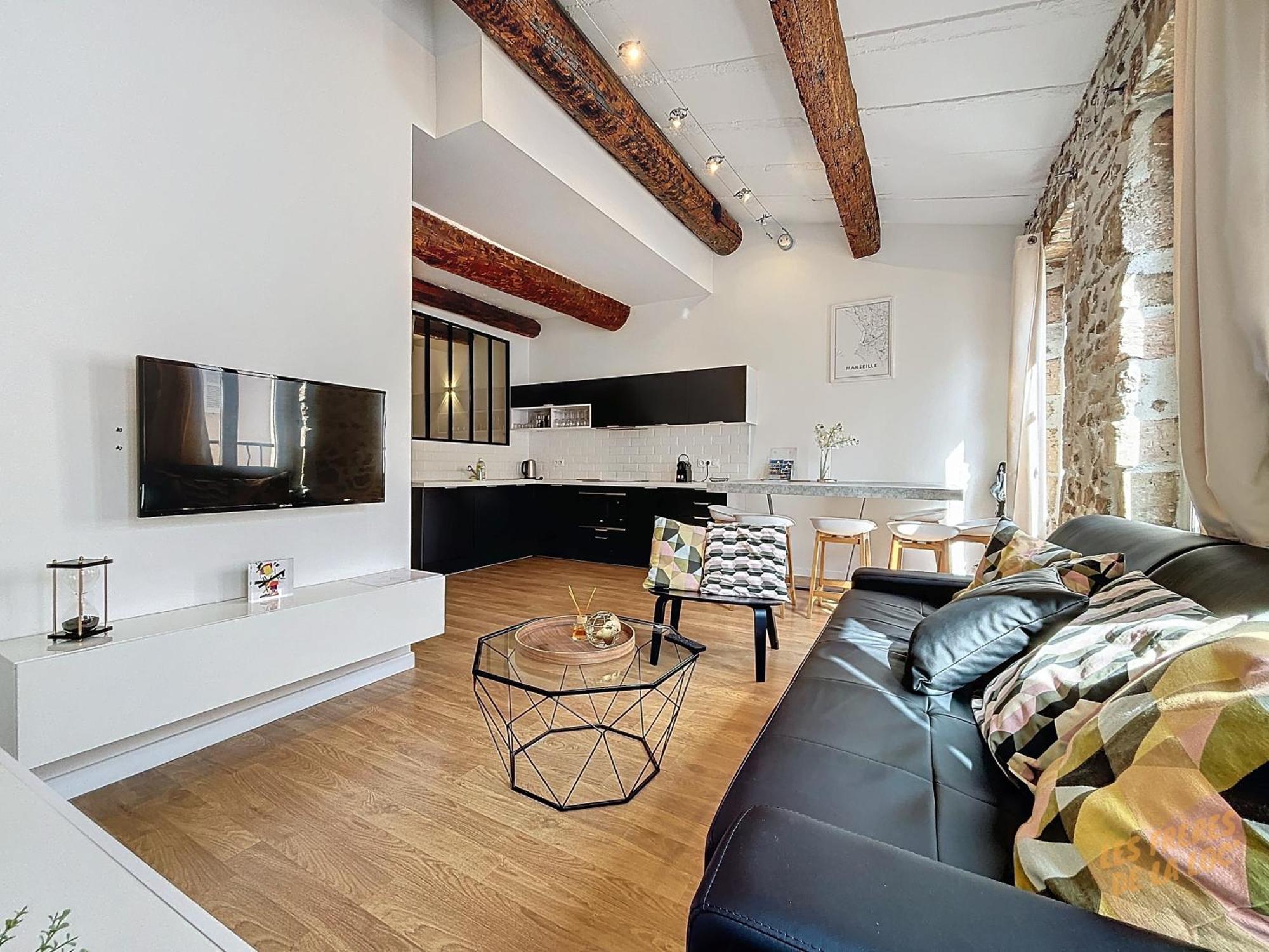 מרסיי Charmant Appartement Au Vieux-Port - Climatisation - Les Freres De La Loc' מראה חיצוני תמונה